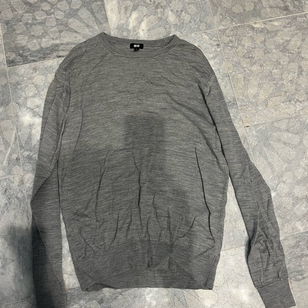 Source Unknown Men's Gray Sweater